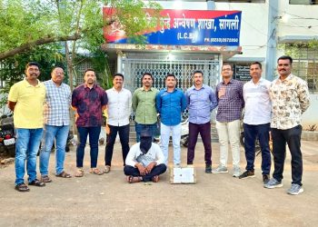 सांगलीत बेकायदेशीर मेफेन टरमाईन इंजेक्शन विक्री करणाऱ्यास अटक..!