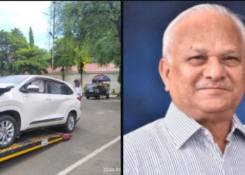 मोठी ब्रेकिंग ! सांगलीचे आमदार सुधीर गाडगीळांच्या कारचा भीषण अपघात, एअर बॅग उघडल्याने अनर्थ टळला, किरकोळ दुखापत.!