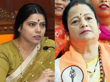 ब्रेकिंग | आजी-माजी महापौरांमध्ये शाब्दिक चकमक:किशोरी पेडणेकर थेट दालनात गेल्या, रितू तावडेंनी तात्काळ फोन केला; दोघी फोनवरच भिडल्या.!